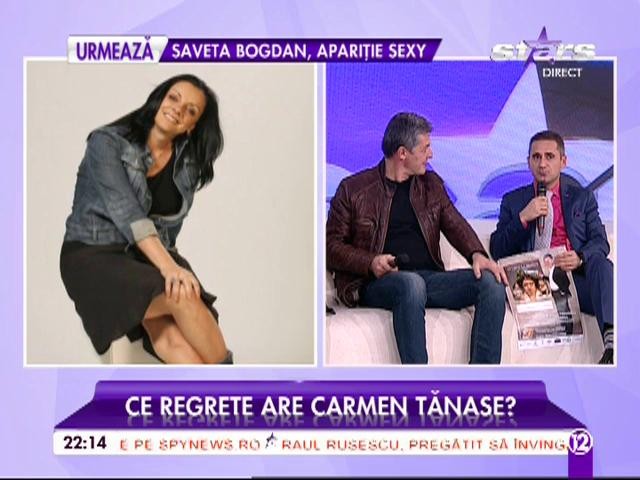 VIDEO / Carmen Tănase a ieşit la lumină! A apărut aşa, după ce nimeni nu a mai auzit nimic de ea: "Am nascut"