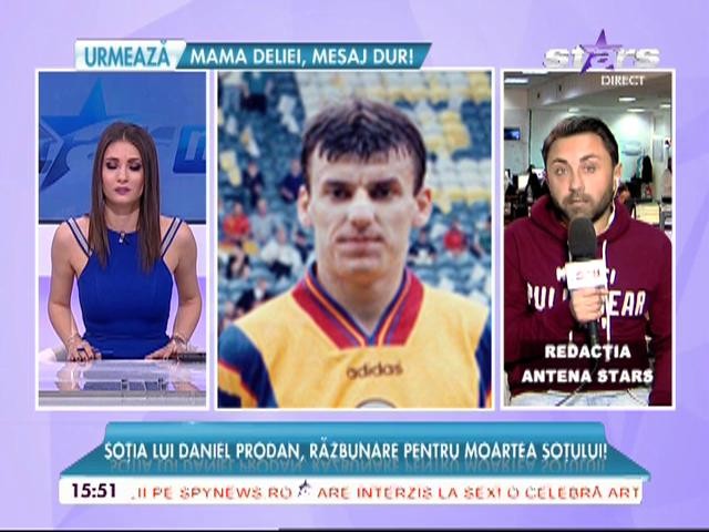 Soţia lui Daniel Prodan vrea răzbunare pentru moartea soţului