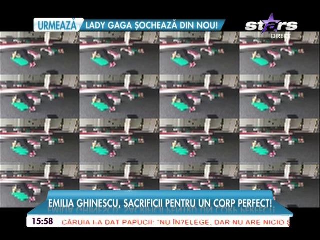 Emilia Ghinescu, sacrificii pentru un corp perfect
