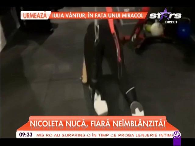 Nicoleta Nuca, fiară ne&icirc;mbl&acirc;nzită!