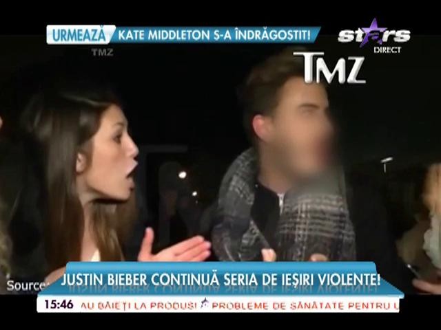 Justin Bieber și-a bătut un fan