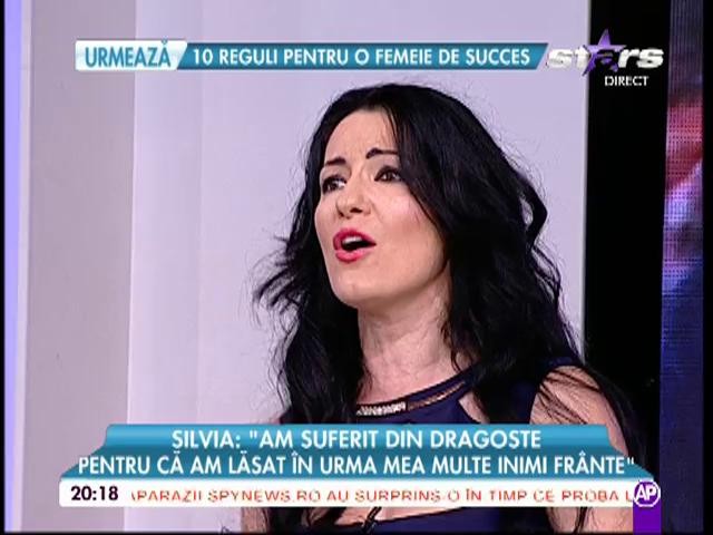 Silvia de la Vegas c&acirc;ntă ultima sa piesă, &icirc;n platoul Răi da' buni