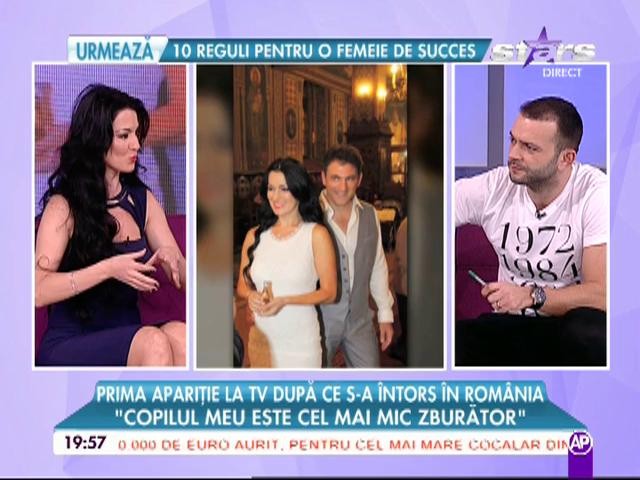 Nici nu zici că a născut! Silvia de la Vegas, apariţie de senzaţie! Artista a mărturisit ce job va avea &icirc;n America