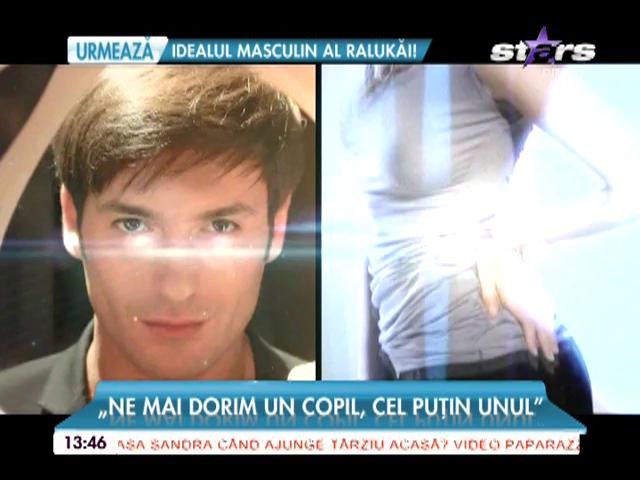 Radu V&acirc;lcan vrea copii mulţi de la Adela: "Mai vrem cel puţin unul!"