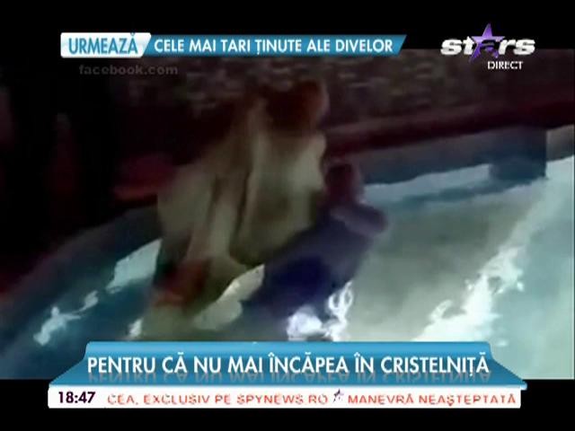 Sile Cămătaru a ales să fie botezat a doua oară