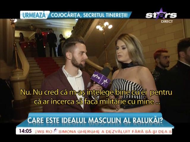 Raluka, despre ce &icirc;i place şi ce nu la un bărbat