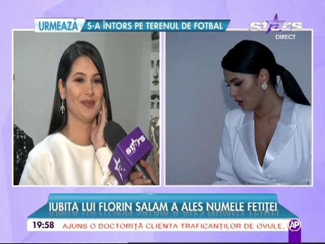 &Icirc;nsărcinată &icirc;n 8 luni, Roxana Dobre &icirc;şi face de cap: "Florin este plecat, dar vine &icirc;n decembrie să stea cu noi"