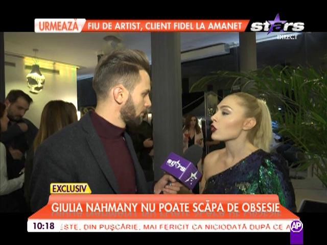 Giulia Nahmandy &icirc;şi donează hainele