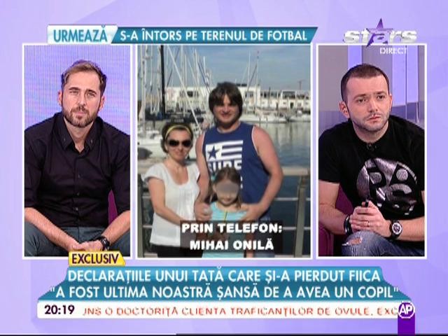 Mihai Morar, &icirc;n lacrimi la TV! Explicaţia numelui fiicei lui Mihai Onilă, l-a emoţionat cumplit