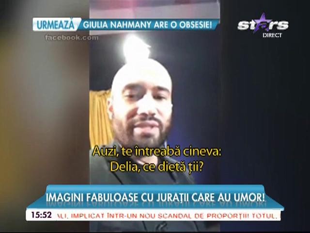 Ce fac Mihai Bendeac şi Delia &icirc;n pauzele emisiunii iUmor