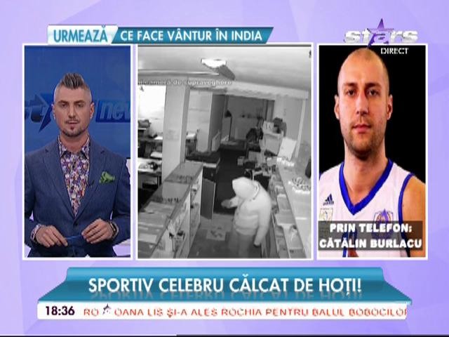 Sportiv celebru, jefuit &icirc;n miez de noapte