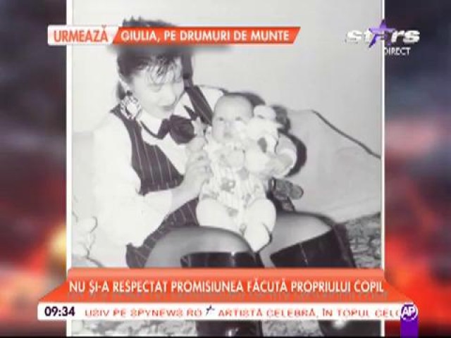 Silvia Dumitrescu nu și-a respectat promisiunea făcută propriului copil