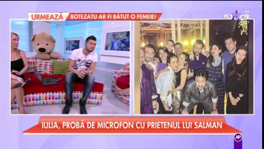 Iulia V&acirc;ntur c&acirc;ntă cu prietenul lui Salman Khan