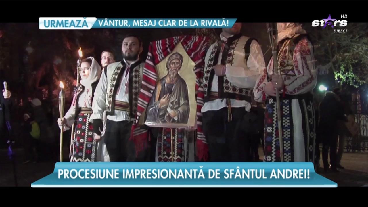 Procesiune impresionantă de Sf&acirc;ntul Andrei, la Galați