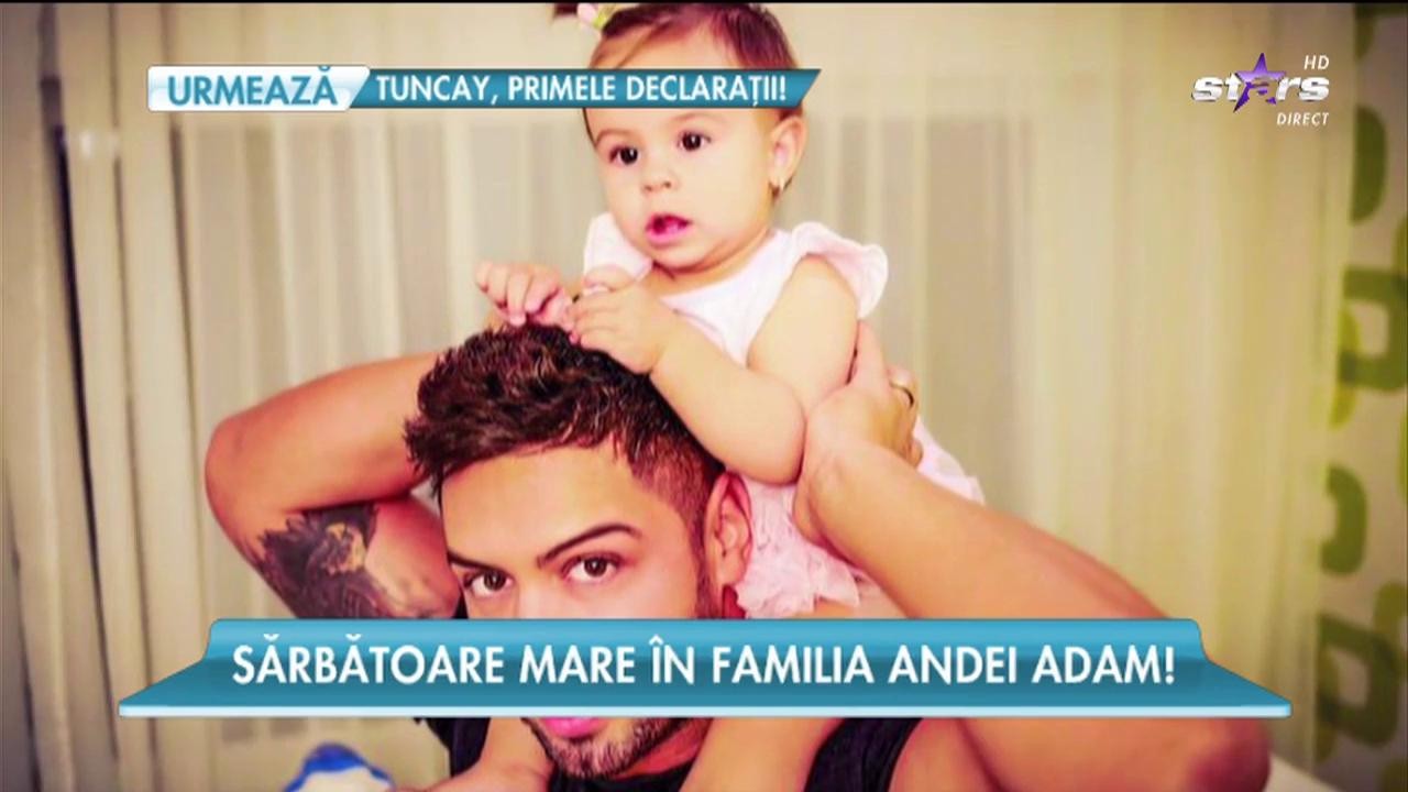 Fetiţa Andei Adam a &icirc;mplinit un anişor