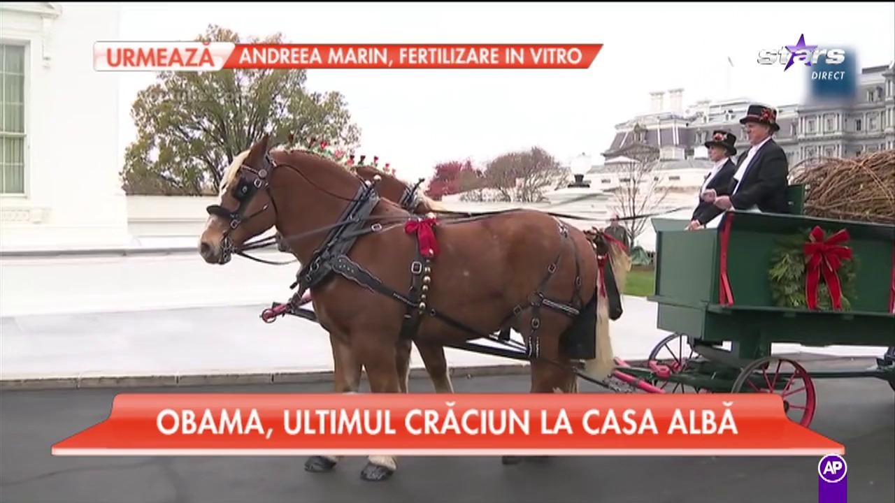 Barack Obama, ultimul Crăciun la Casa Albă