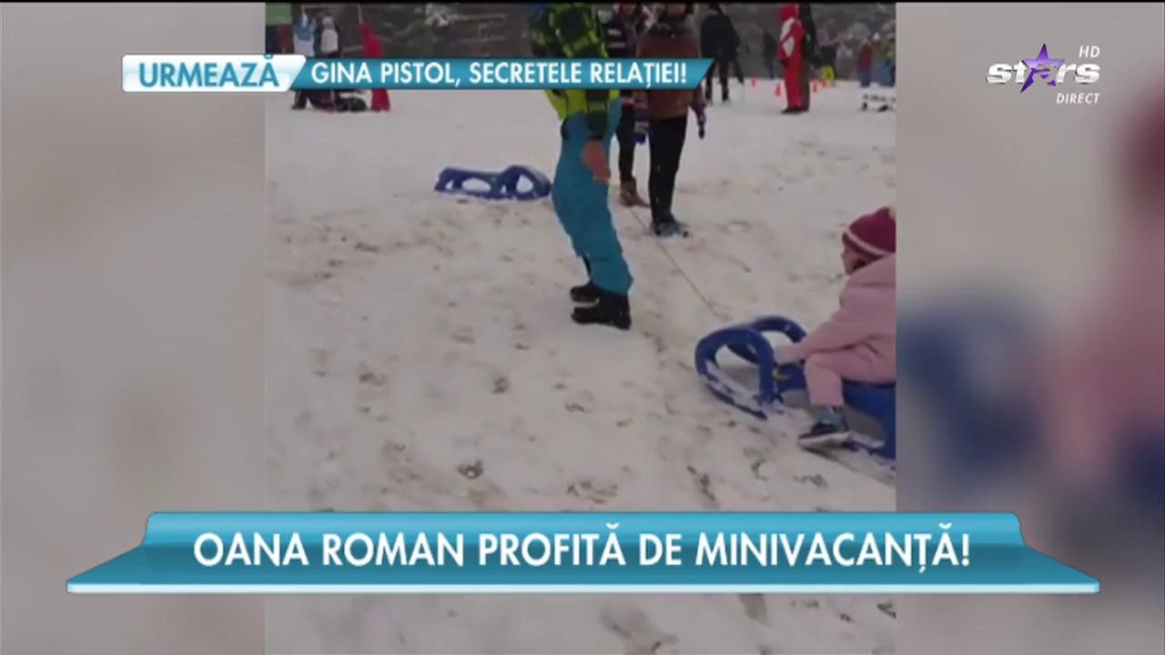 Oana Roman, cu toată familia pe p&acirc;rtie