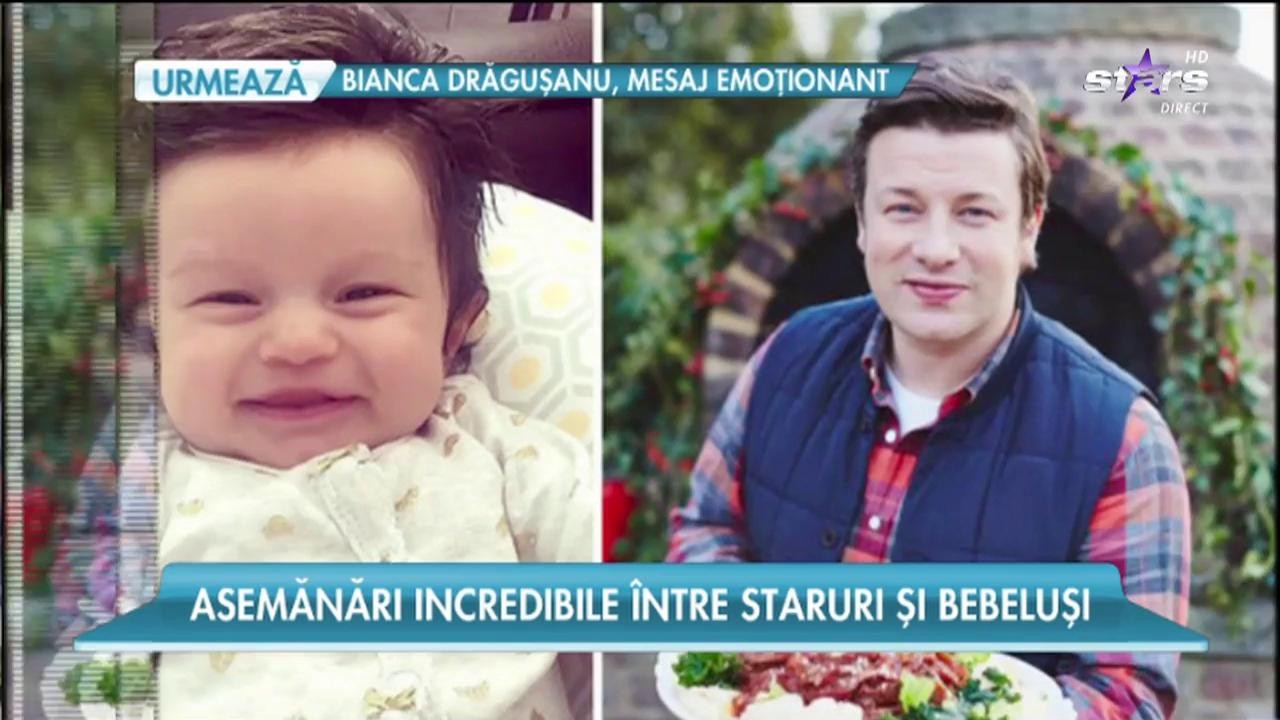 Asemănări incredibile &icirc;ntre staruri și bebeluși