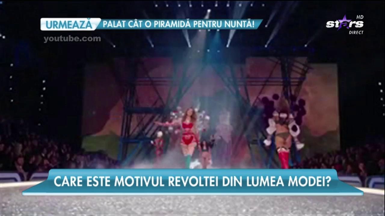 Scandal la show-ul Victoria's Secret!