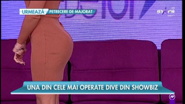 Una dintre cele mai operate vedete de la noi, testul implanturilor