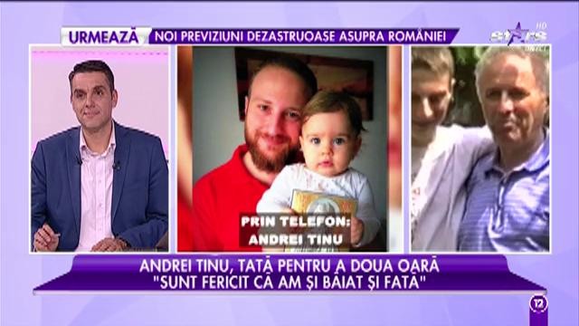 VIDEO / Andrei Tinu a devenit tătic de băiat, dar Emilia Iucinu nu a venit să-şi vadă nepotul. I-a fost interzis!