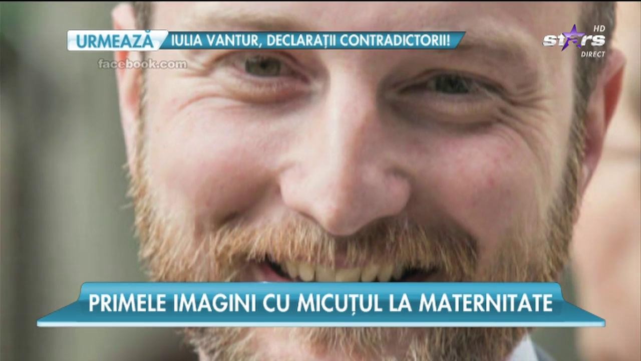 Fiul jurnalistului Dumitru Tinu, din nou tătic