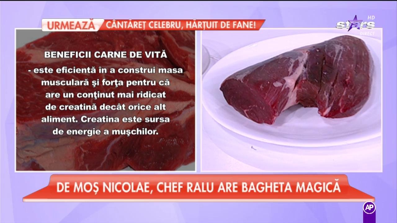 Beneficiile cărnii de vită