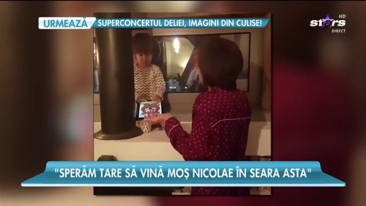 Ce cadouri au primit vedetele de Moș Nicolae