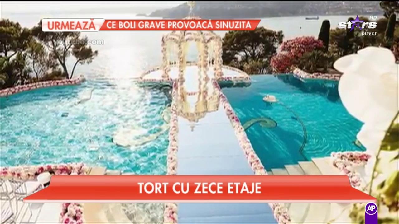 Opulență la una dintre cele mai spectaculoase nunţi din Rusia