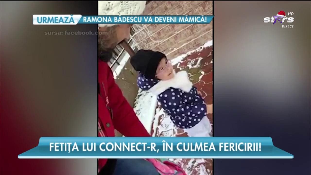 Fetiţa lui Connect-R şi a Mishei, &icirc;n culmea fericirii!