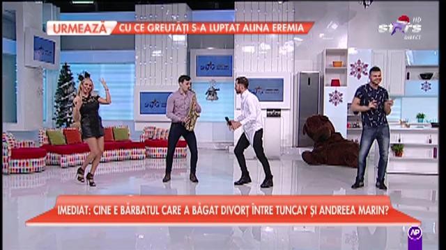Dinu Maxer, colind de Crăciun &icirc;n platoul matinalilor