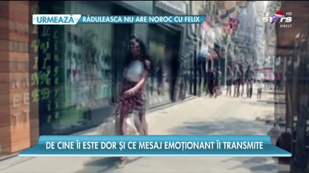 Laurette, mesaj emoționant pentru tatăl ei