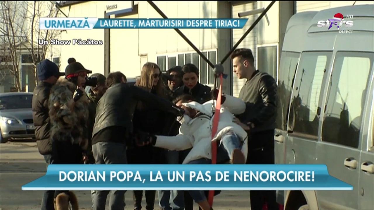 Dorian Popa, la un pas de nenorocire! Artistul a fost implicat &icirc;ntr-un grav accident