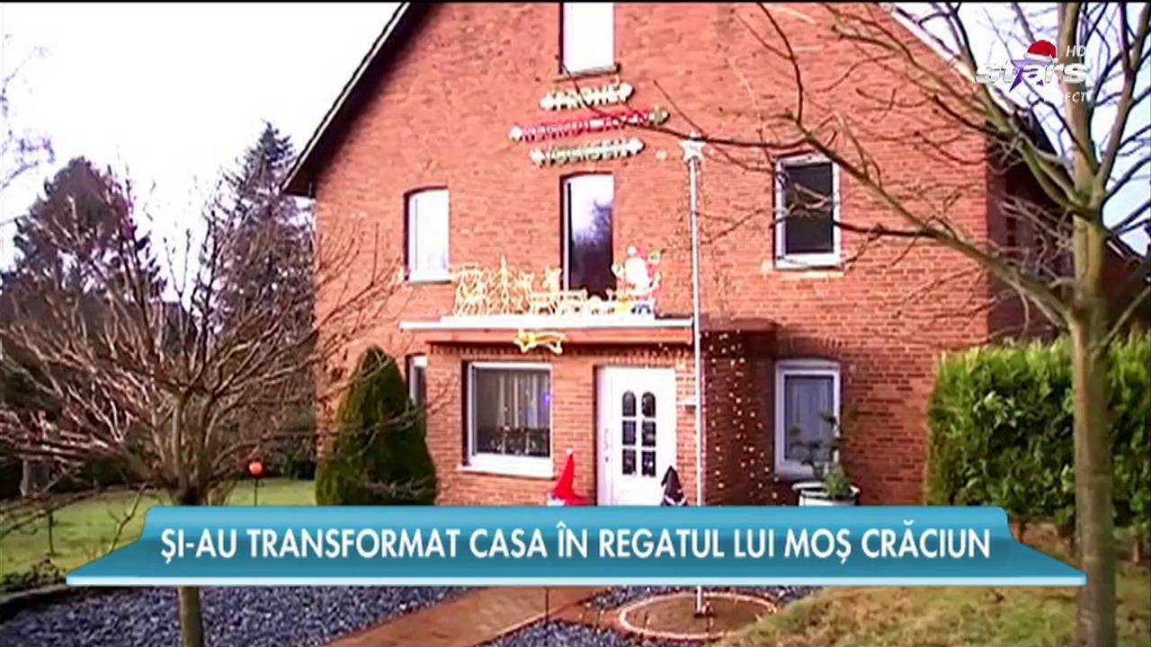 Și-au transformat casa &icirc;n regatul lui Moș Crăciun!