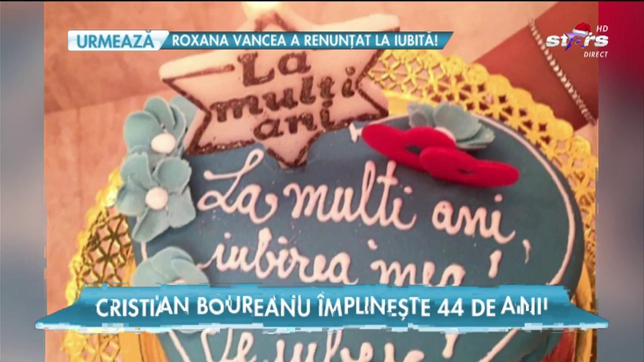 Cristian Boureanu &icirc;mplineşte 44 de ani! Ce cadou a primit de la iubita sa?