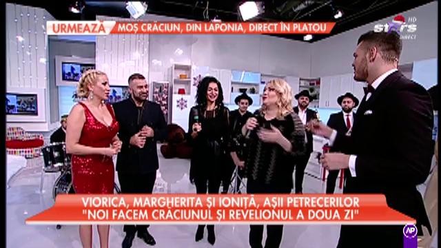 Margherita, Viorica și  Ioniță de la Clejani, show la Star Matinal