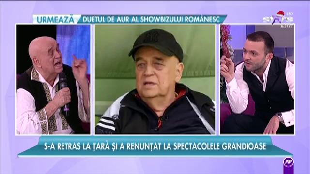 Benone Sinulescu s-a retras la țară și a renunțat la spectacolele grandioase