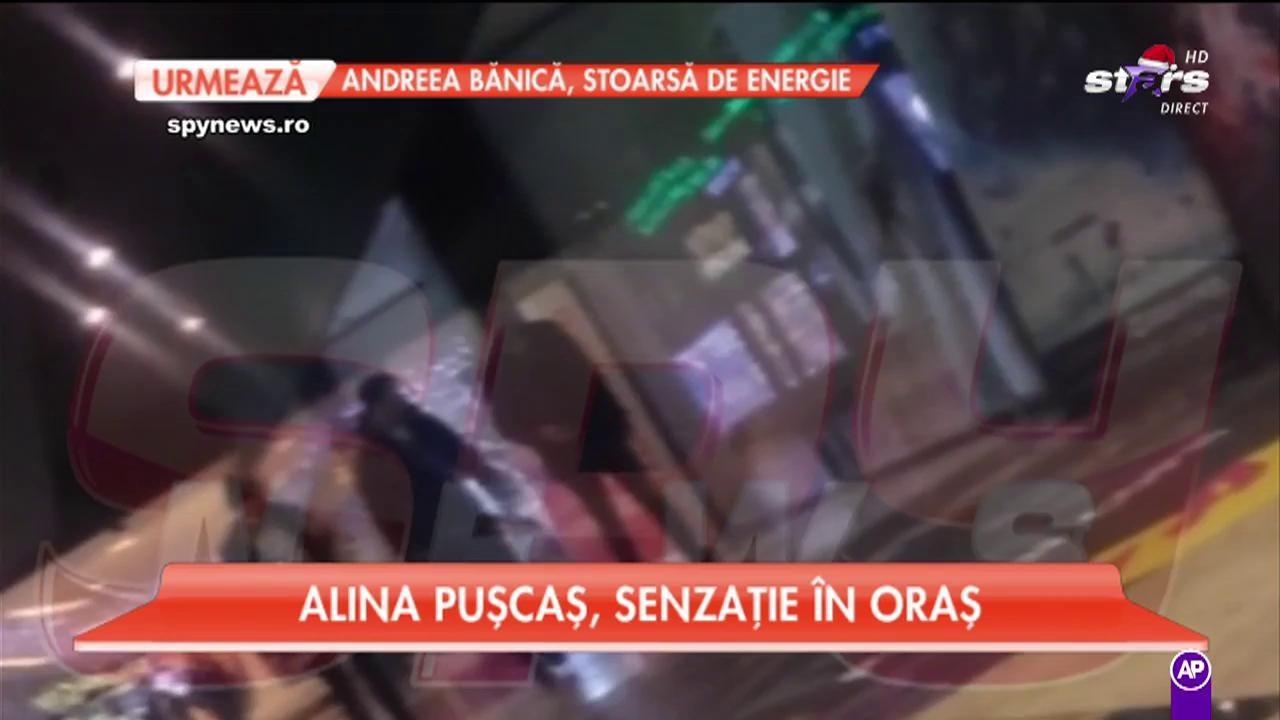 Alina Puşcaş a făcut senzaţie &icirc;n oraş!