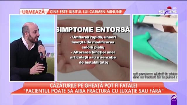 C&acirc;t de grave sunt entorsele şi luxaţiile