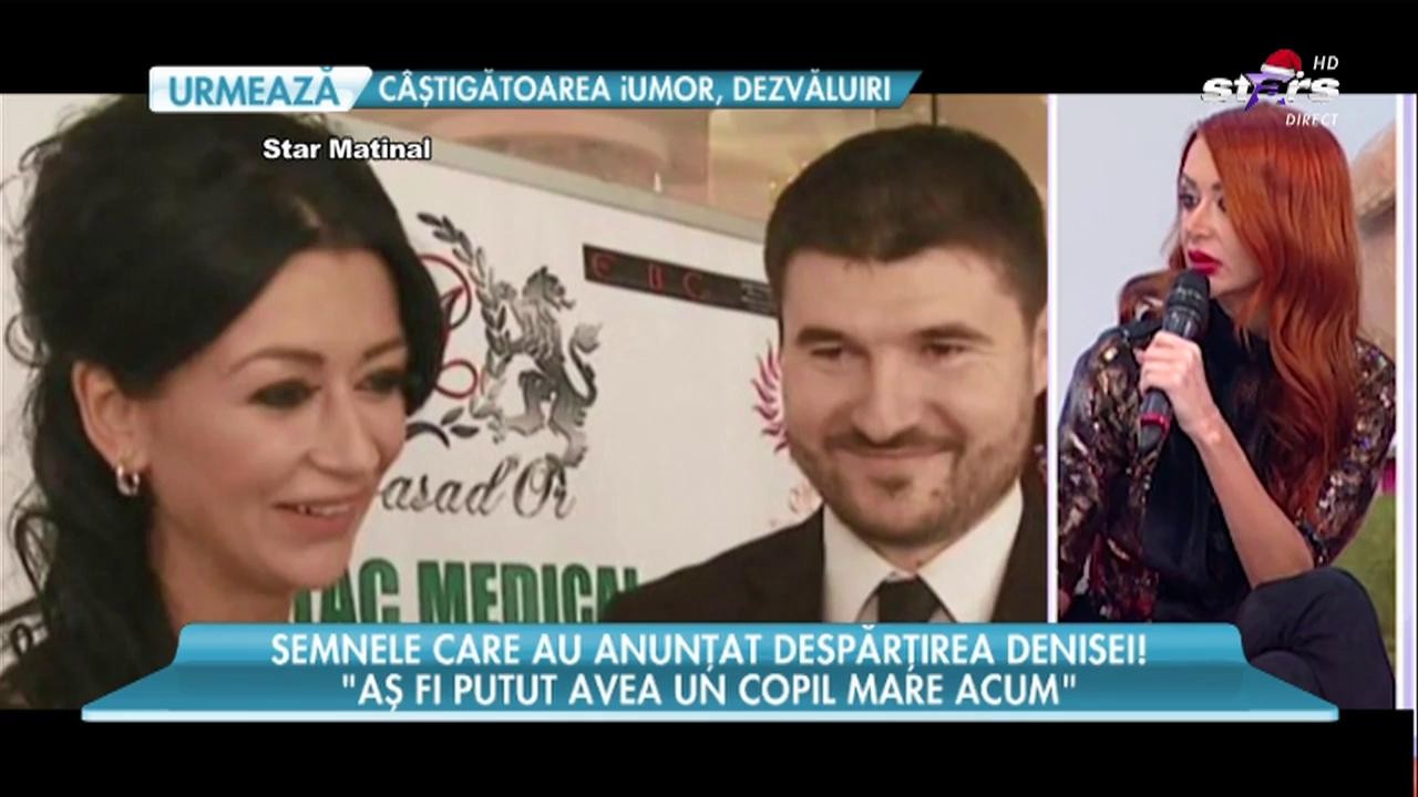 Semne care au prevestit despărţirea Denisei de la Bambi de iubitul ei