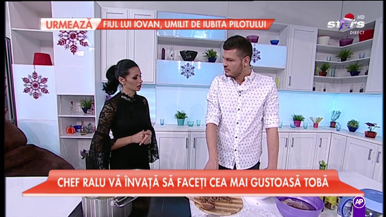 Chef Ralu gătește cea mai gustoasă tobă