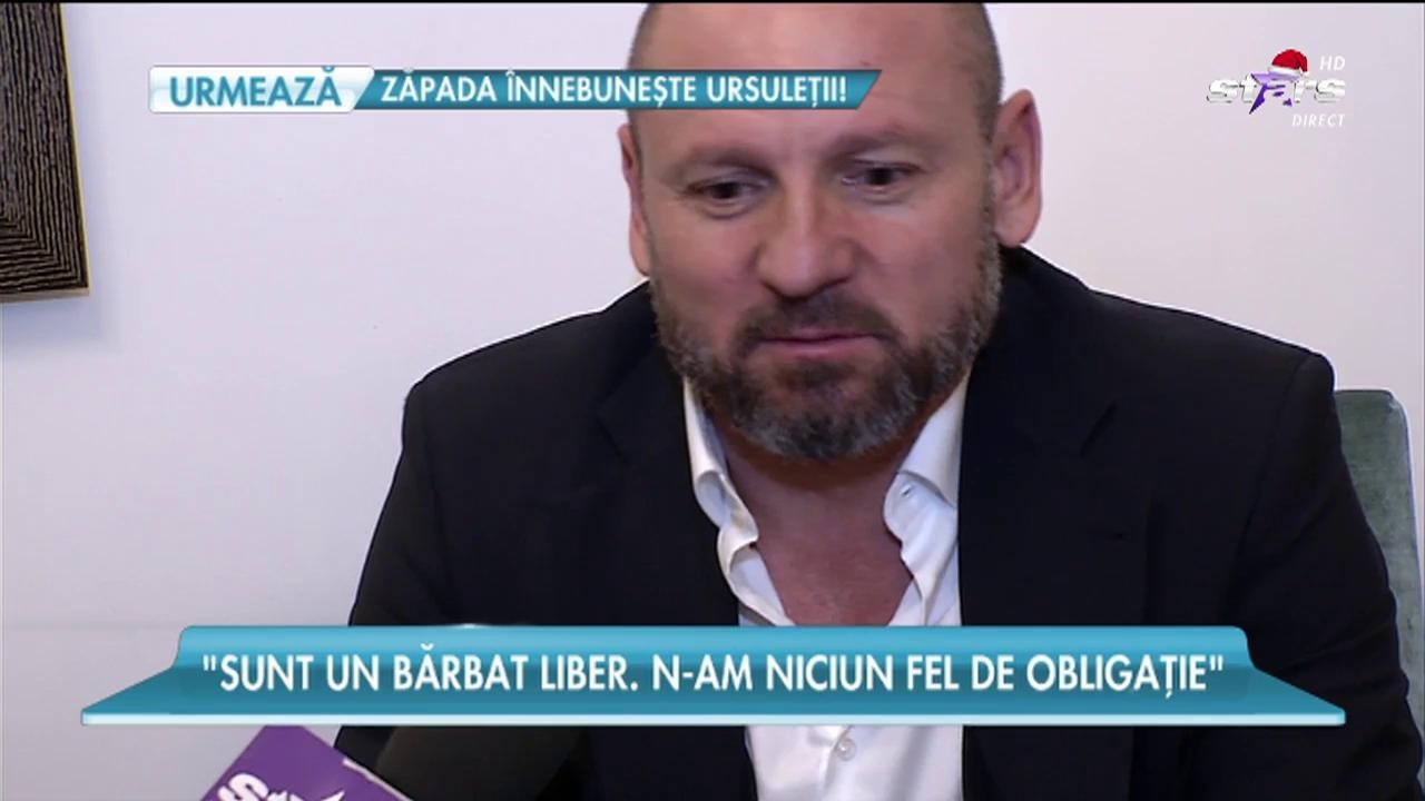 Bogdan Stelea: &rdquo;Sunt un bărbat liber. N-am niciun fel de obligație&rdquo;