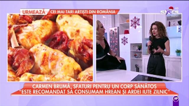 Carmen Brună, sfaturi pentru un corp sănătos