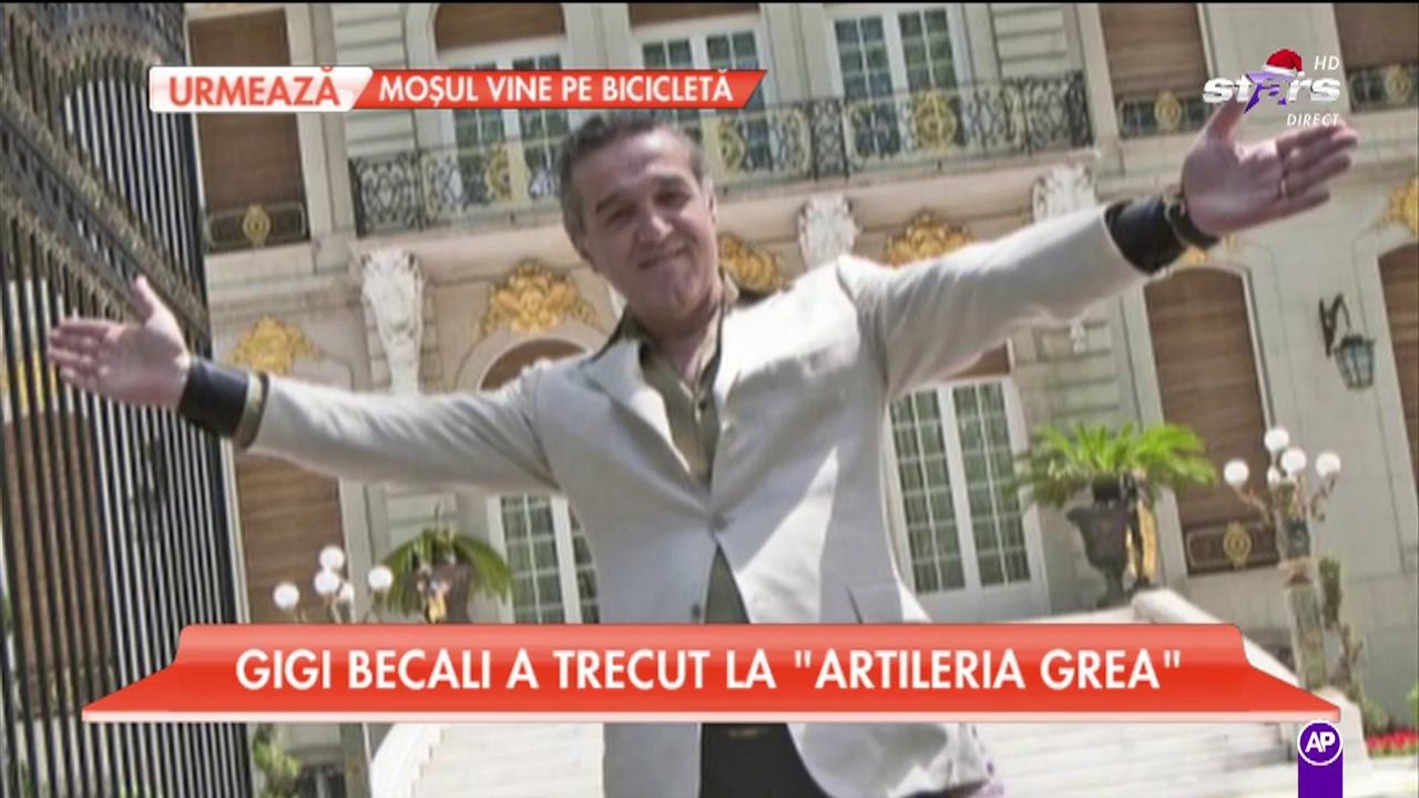 &rdquo;Cerbul de aur&rdquo;, &icirc;n curtea palatului lui Gigi Becali
