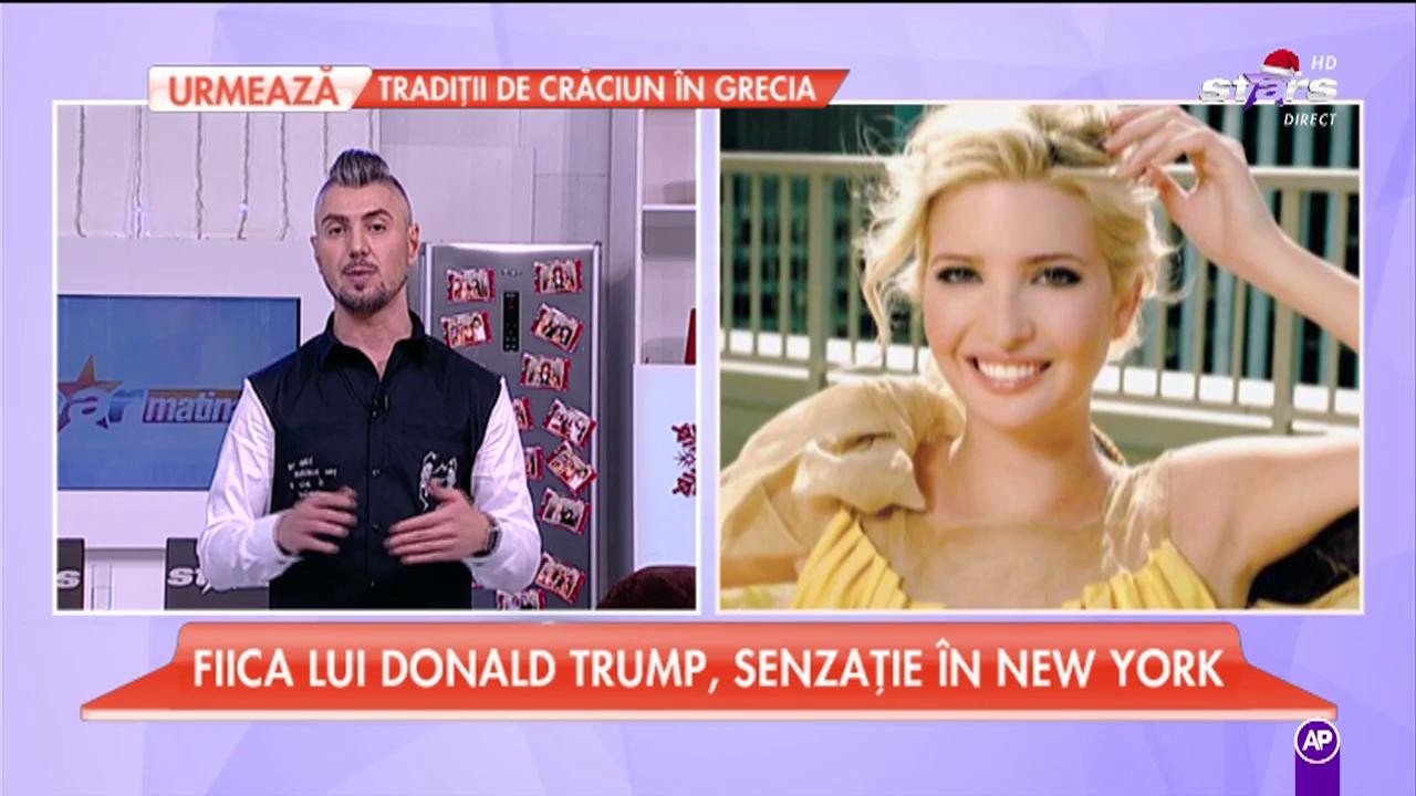 Fiica lui Donald Trump, senzație pe străzile din New York
