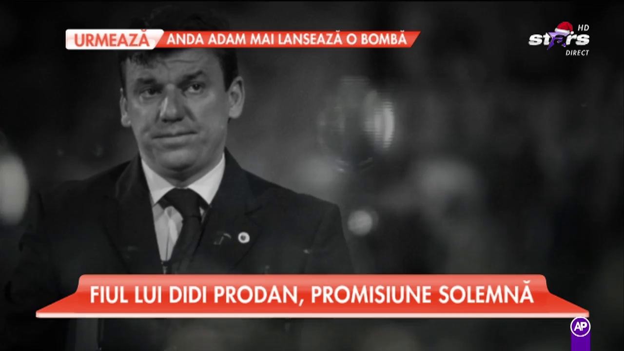 Moartea tatălui său a lăsat urme ad&acirc;nci &icirc;n sufletul fiului Didi Prodan