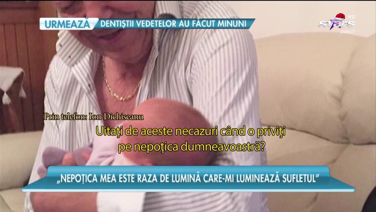 Ion Dichiseanu trăiește o dramă cumplită