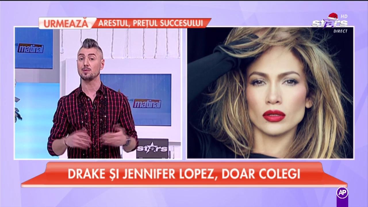 Jennifer Lopez şi Drake, doar colegi