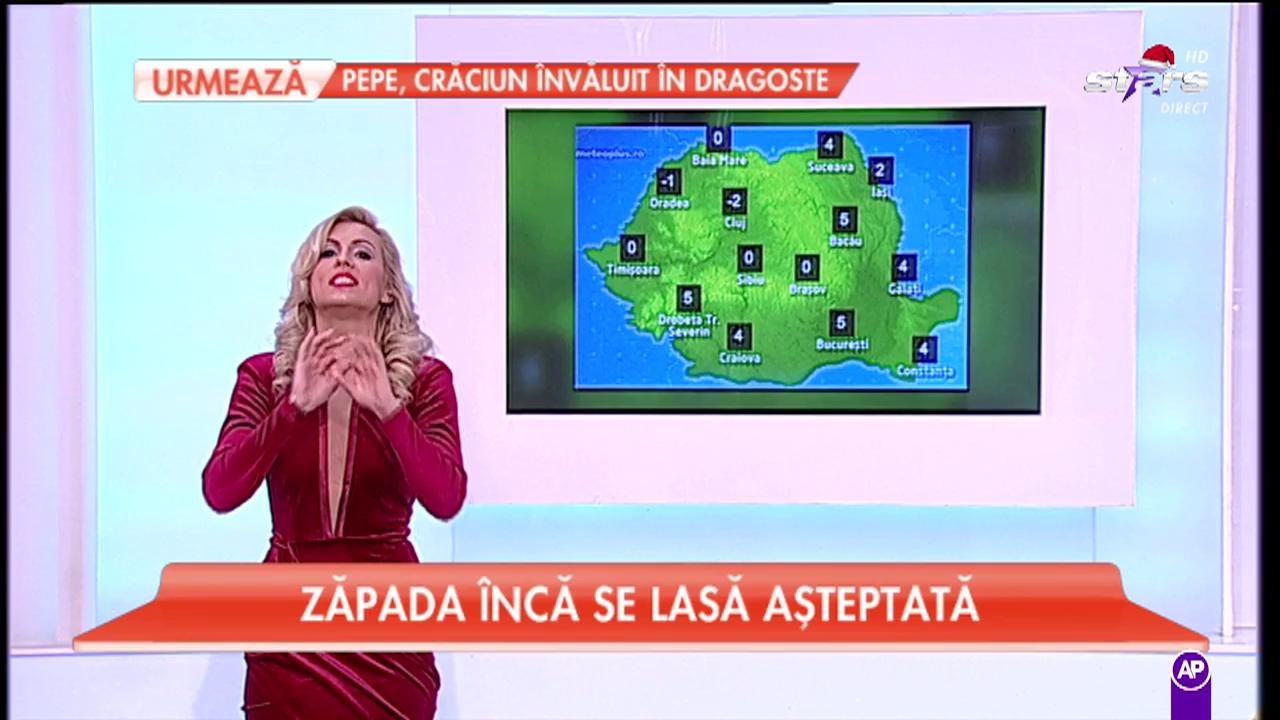 Meteorologii anunță frig și vreme ur&acirc;tă de Crăciun