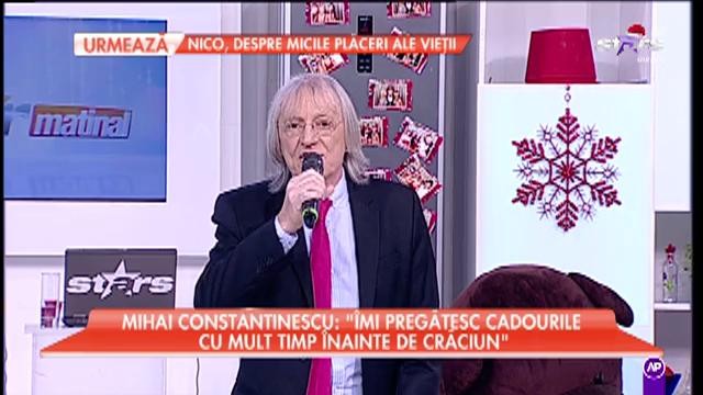 Mihai Constantinescu: "Am gustat din toate specialitățile tradiționale"
